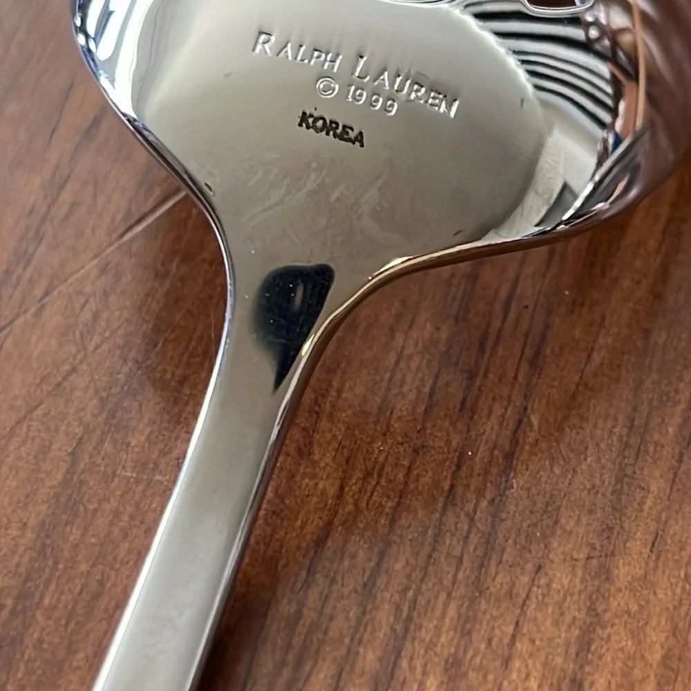 Polo Ralph Lauren Player 1999 Serving Spoon Tableware new Discontinued